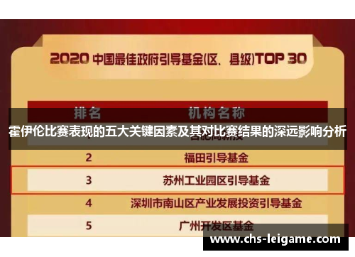霍伊伦比赛表现的五大关键因素及其对比赛结果的深远影响分析 霍伊伦比赛表现的五大关键因素及其对比赛结果的深远影响分析